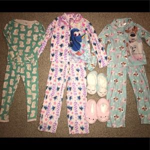 Pajama set/Slippers bundle